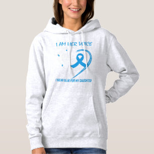 Sudadera Soy su voz ella es mi corazón Conciencia del autis