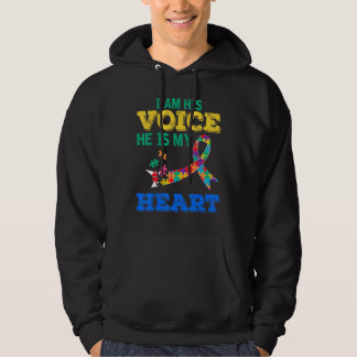 Sudadera Soy Su Voz Es Mi Pieza De Rompecabezas Del Corazón