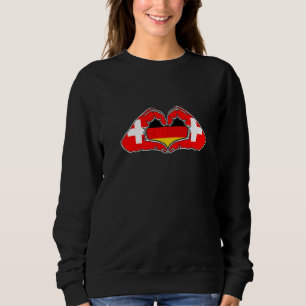 Sudadera Soy suizo y amo Alemania
