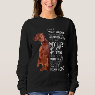 Sudadera Soy Tu Amigo Tu Socio Tu Setecista Irlandés