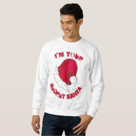 Sudadera Soy tu fiesta secreta de Navidades feos de Papá No