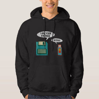 Sudadera Soy tu padre Shirt USB Floppy Disk IT Computer