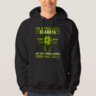 Sudadera Soy un abuelo de pickleball como un abuelo normal