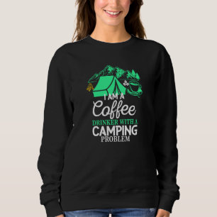 Sudadera Soy un alcohólico con el diseño de problemas de ca