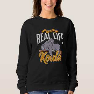 Sudadera Soy un auténtico Koala Cute Koalas Animal Koala Be