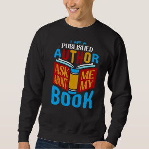 Sudadera Soy Un Autor Publicado Preguntándome Por Mi Libro 