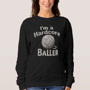 Sudadera Soy un baloncestista empedernido