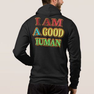Sudadera "Soy Un Buen Humano" Diseño Cuto. ¡Hazte con una e