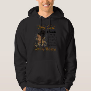 Sudadera Soy un Chica Chica de julio No soy uno en un milló