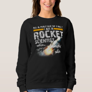 Sudadera Soy un científico de cohetes de ingeniería aeroesp