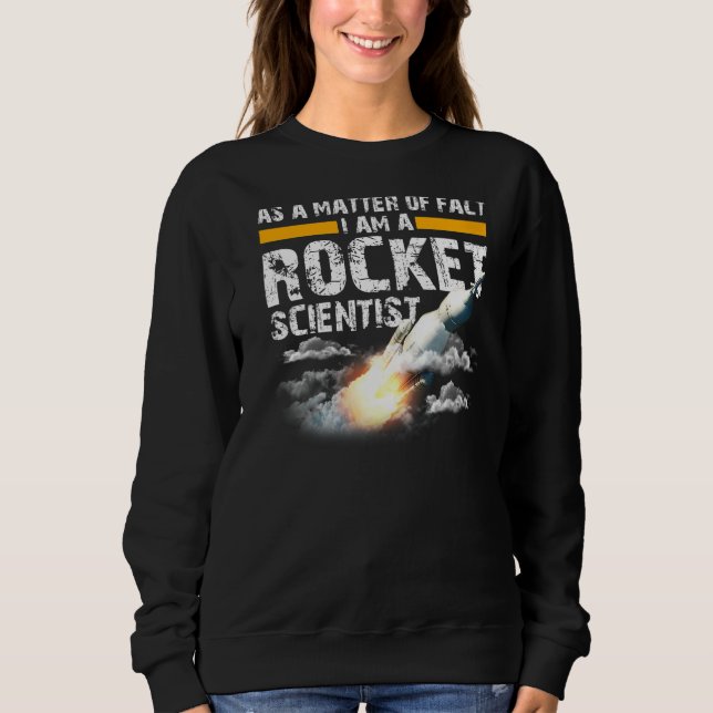Sudadera Soy un científico de cohetes de ingeniería aeroesp (Anverso)