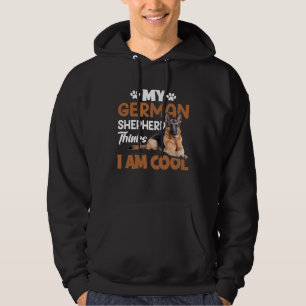 Sudadera Soy un cool pastor alemán K9