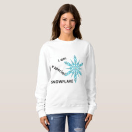 Sudadera Soy un COPO DE NIEVE especial