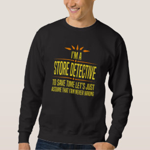 Sudadera Soy un detective de tienda