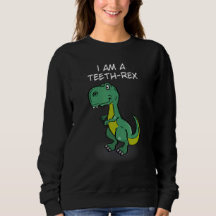 Sudadera Soy Un Diente Rex Rex Trex Primeros Dientes Divers