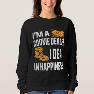 Sudadera Soy un distribuidor de galletas, trato con felicid