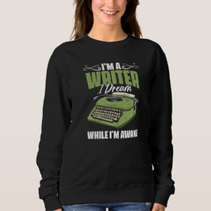 Sudadera Soy un escritor  Escritura de novelas para un auto