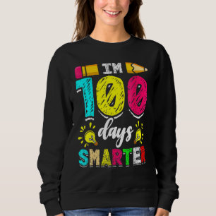 Sudadera Soy un estudiante 100 días más inteligente Desafío