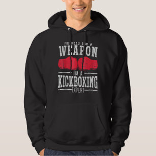 Sudadera Soy un experto en Kickboxing y combate al Kickboxe