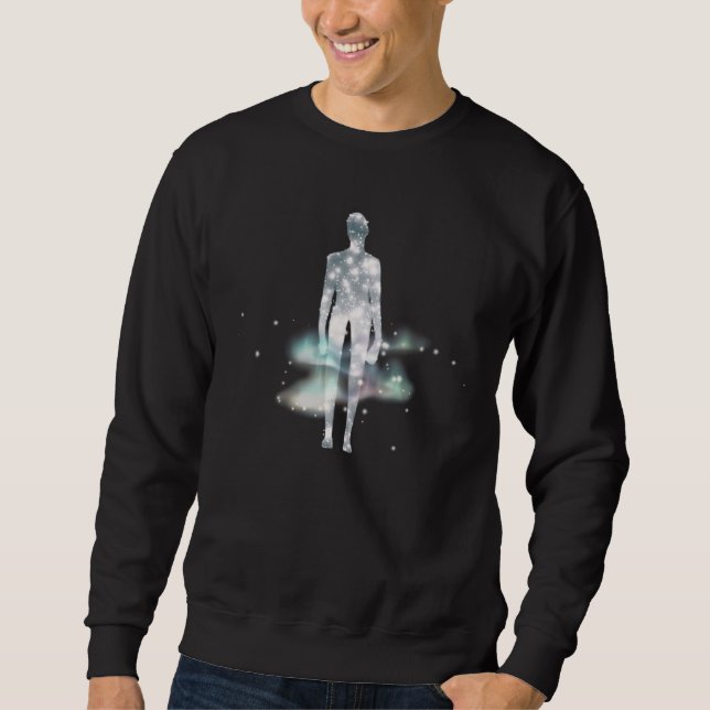 Sudadera Soy un extranjero, el espacio (Anverso)
