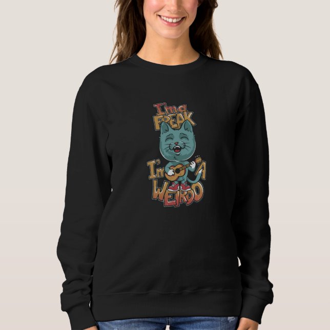 Sudadera Soy un fenómeno, soy un bicho raro (Anverso)