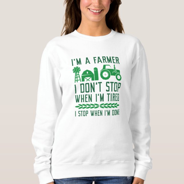 Sudadera Soy un granjero (Anverso)