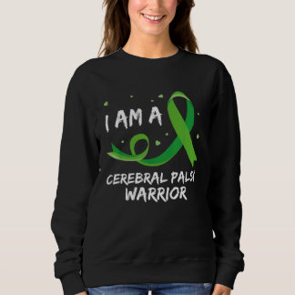 Sudadera Soy un guerrero de parálisis cerebral CP concienci