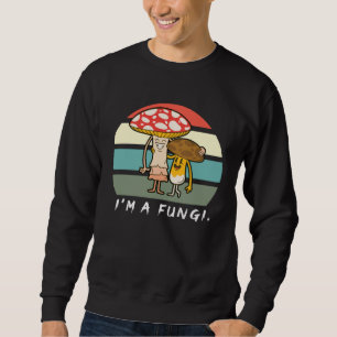 Sudadera Soy un hongo divertido de hongos Pun biología hong