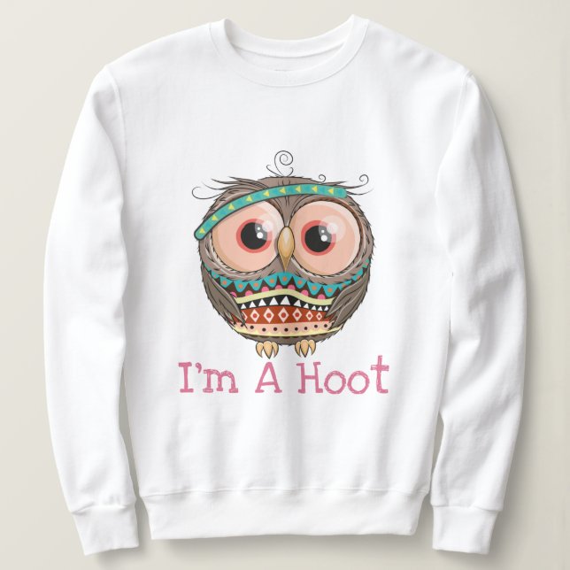 Sudadera Soy un Hoot (Anverso del diseño)
