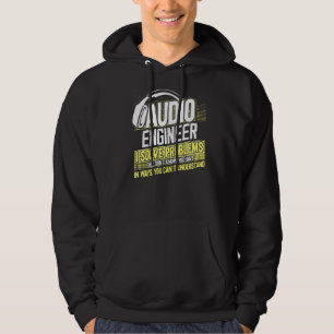 Sudadera Soy Un Ingeniero De Audio Que Resuelvo Problemas Q