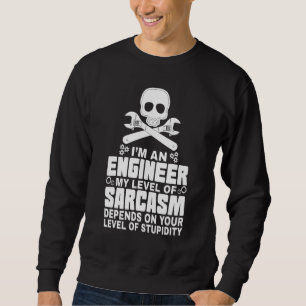 Sudadera Soy Un Ingeniero Ingeniero Ingeniero De Género Bue