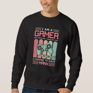 Sudadera Soy un jugador Videojuego
