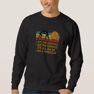 Sudadera Soy Un Luchador Divertido Luchando Con Mala Visión