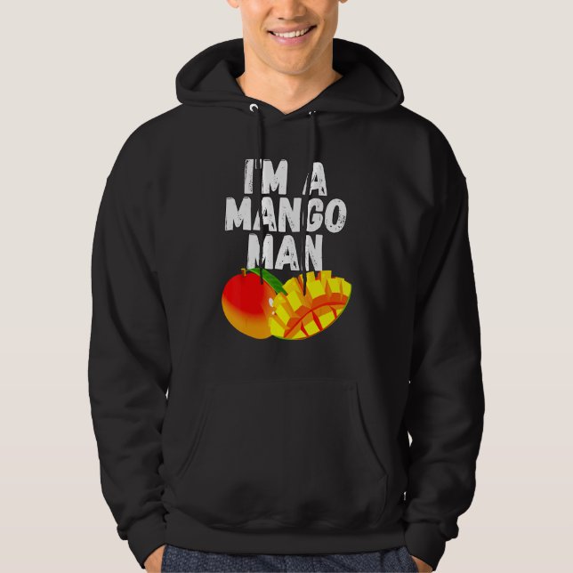 Sudadera Soy un mango jugoso (Anverso)