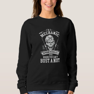 Sudadera Soy un mecánico a quien su Chica llama cuando uste