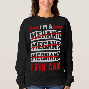 Sudadera Soy un mecánico que arreglo coches mecánicos mecán