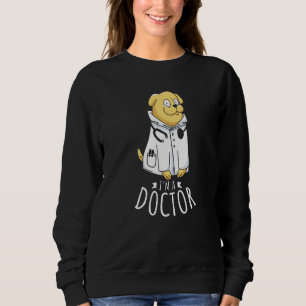 Sudadera Soy un Médica de animales de Dogtor Veterinario Ve