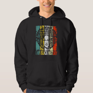 Sudadera Soy un mes de historia negra orgulloso de ser afro