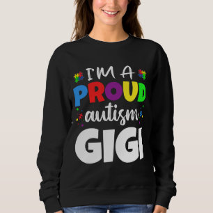 Sudadera Soy Un Orgulloso Corazón De Conciencia Del Autismo