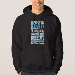 Sudadera Soy un orgulloso dentista papá gráfico para el día