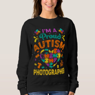Sudadera Soy Un Orgulloso Fotógrafo De Autismo Que Ama El A