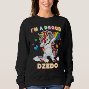 Sudadera Soy un orgulloso Lgbt Gay Dzedo Orgullo Dabbing Un