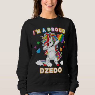 Sudadera Soy un orgulloso Lgbt Gay Dzedo Orgullo Dabbing Un