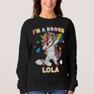 Sudadera Soy un orgulloso Lgbt Gay Lola Orgullo Dabbing Uni