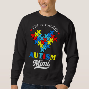 Sudadera Soy un orgulloso mimi autismo conciencia autista c
