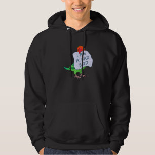 Sudadera Soy un pájaro malo, loro de Fischer