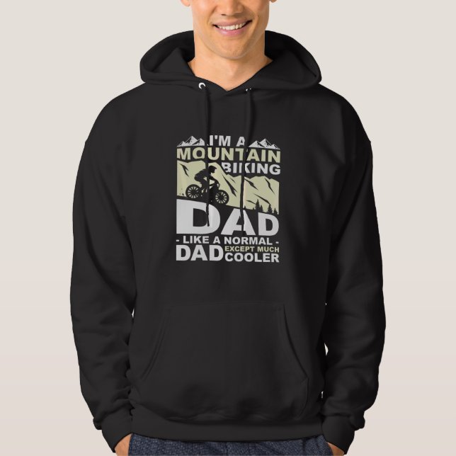 Sudadera Soy Un Papá Montañero Como Un Papá Normal (Anverso)