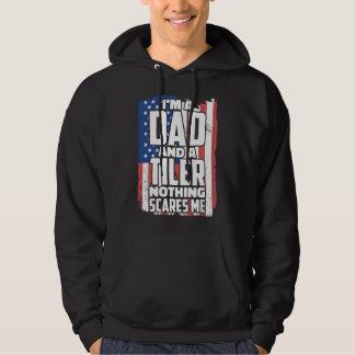 Sudadera Soy un papá y un azulejero, nada me asusta, divert