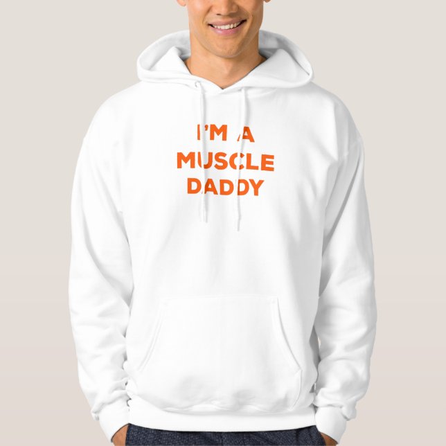 Sudadera Soy un papi muscular, una camiseta sin mangas (Anverso)