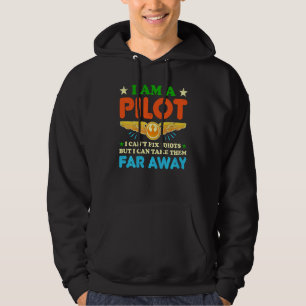 Sudadera Soy Un Piloto Que Puedo Arreglar Un Piloto Gracios